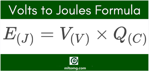 Volts to Joules Formula